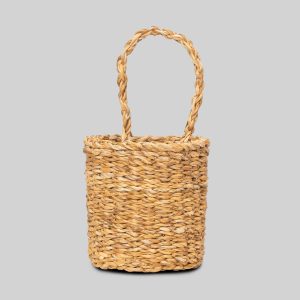 Hanging Seagrass Basket – Handwoven Wall Organizer 32(2)