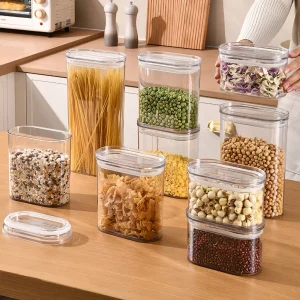 EcoNestEU airtight food storage containers for organised pantry and kitchen storage